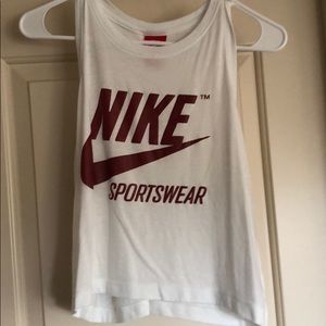 Nike vintage crop top